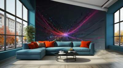 techno background Wall mural