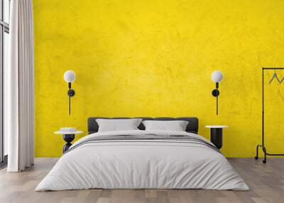 grunge Hintergrund mit gelber Farbe Wall mural