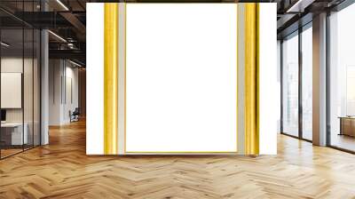 gold picture frame Wall mural