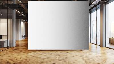 Gradient from black to white. Panoramic image Wall mural