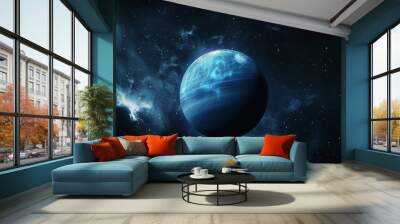 planet neptune generative ai Wall mural