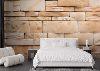 sandstone limestone texture tile wall texture background Wall mural