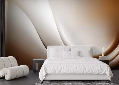 white brown gradient abstract background brown template radial gradient effect wallpaper background Wall mural