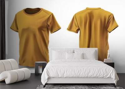 t shirt design on white background Wall mural