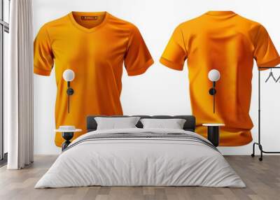 t shirt isolated on white Wall mural