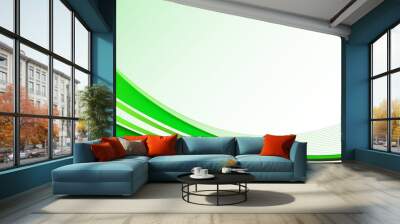 green wave 2 Wall mural