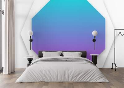 colorful geometric banner Wall mural