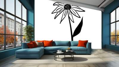 floral flower element Wall mural