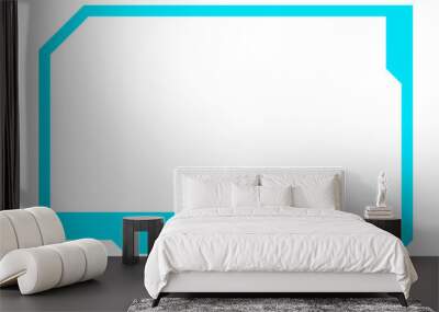 rectangle hud frame
 Wall mural