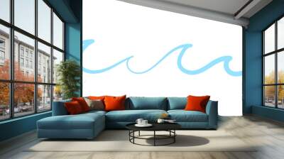 sea wave element
 Wall mural