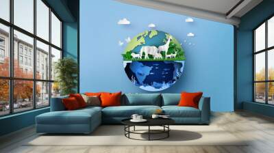 World Wildlife Day Wall mural