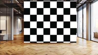 black white vector print cage. for background clothes or prints Wall mural