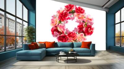 rose Wreath Wall mural