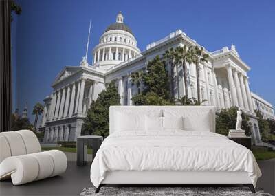 Capitol Building in Sacramento, California Wall mural