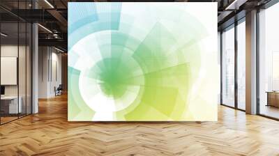 Geometric Technology Wall mural