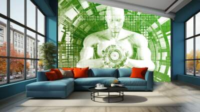 Global Technology Company Wall mural