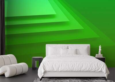 Green Corporate Presentation Background Wall mural