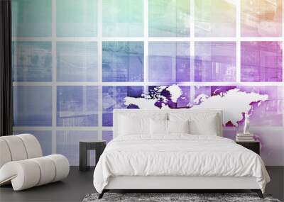 Industry Trends Wall mural