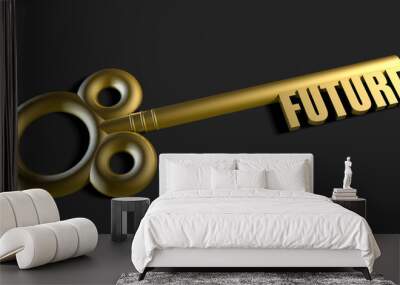 Key To Your Future Wall mural