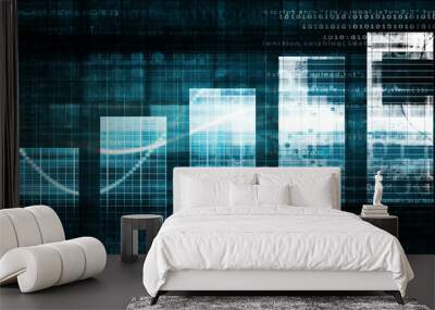 Technology Development Wall mural