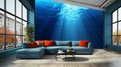 light underwater Wall mural