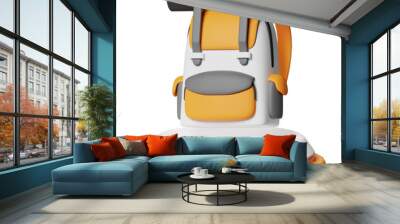 Backpacker bag Trip Travel Holiday 3D Wall mural