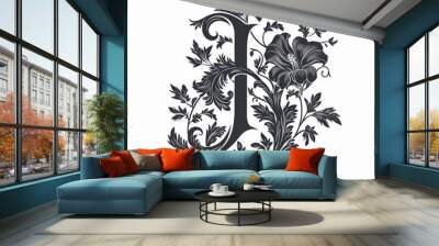 Jubilant Jasmine: A Vintage Floral Monogram






 Wall mural