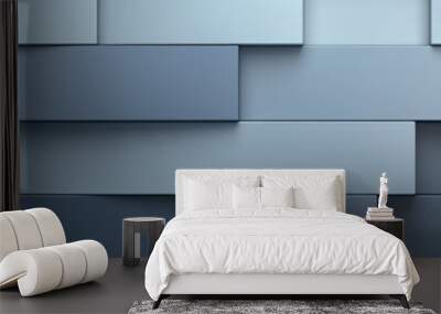 Banner with abstract gradient of slate gray, steel blue, and light gray colors, background, wallpaper, backdrop Wall mural