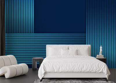 Abstract background with glowing lines Pro Vector Wall mural