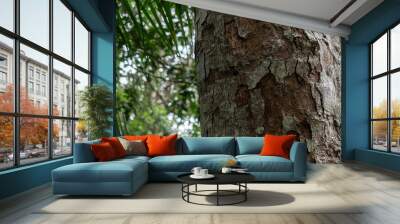 Agarwood tree in the nature Wall mural