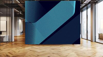 Light blue dynamic abstract vector background with diagonal lines. Trendy classic colors . 3d cover of business presentation banner for sale evening party event. A fast-moving soft dot shadow Wall mural