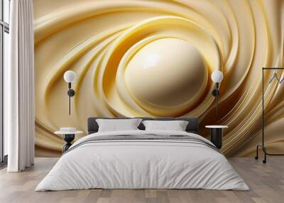 abstract golden background Wall mural