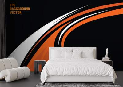 Vector background illustration modern design sticker Premium Wall mural