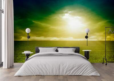 dramatic sky Wall mural