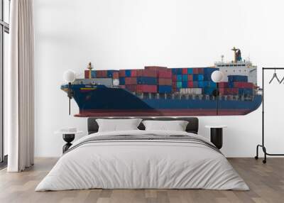 Container Cargo ship Wall mural