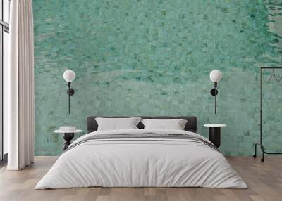 water pool background Wall mural