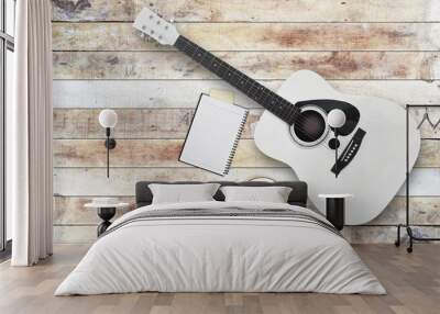 acoustic guitar Wall mural