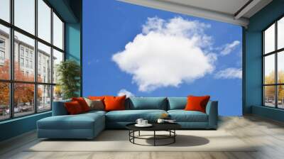 blue sky Wall mural