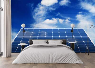 solar panels Wall mural