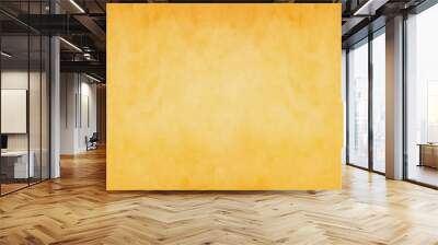 orange and yellow grunge cement background Wall mural