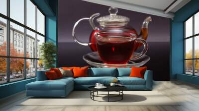 cup of tea Wall mural