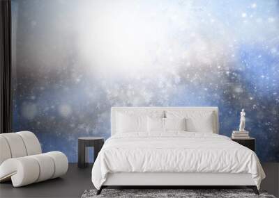 abstract background snowfall overlay winter christmas seasonal snow Wall mural