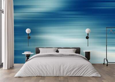 abstract cold gray blue background with motion blur Wall mural