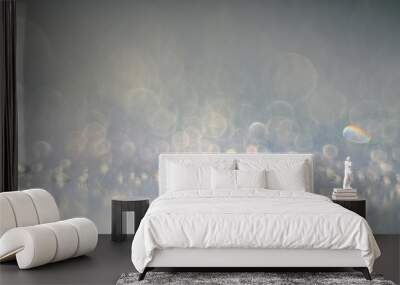 abstract texture glare bokeh Wall mural