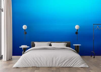 blue blurred background motion gradient light abstract motion glow Wall mural