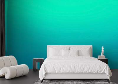 blurred abstract background motion turquoise blue horizontal length Wall mural