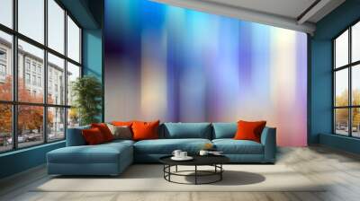 bokeh city lights blurred background effect Wall mural