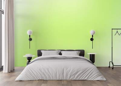 green gradient background / abstract blurry fresh green background Wall mural