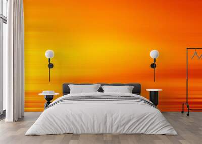 orange background motion Wall mural