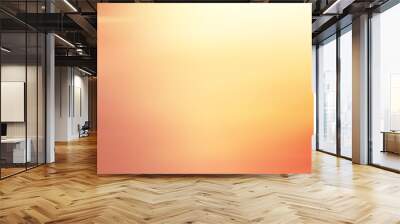 orange yellow blurry background, gradient for design, unusual background Wall mural